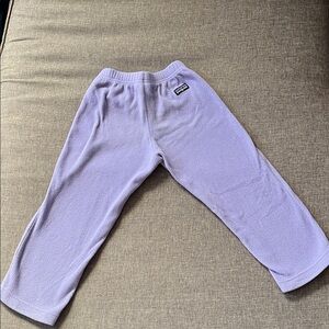 Patagonia XXS (3-4) Lavender Fleece Pants
